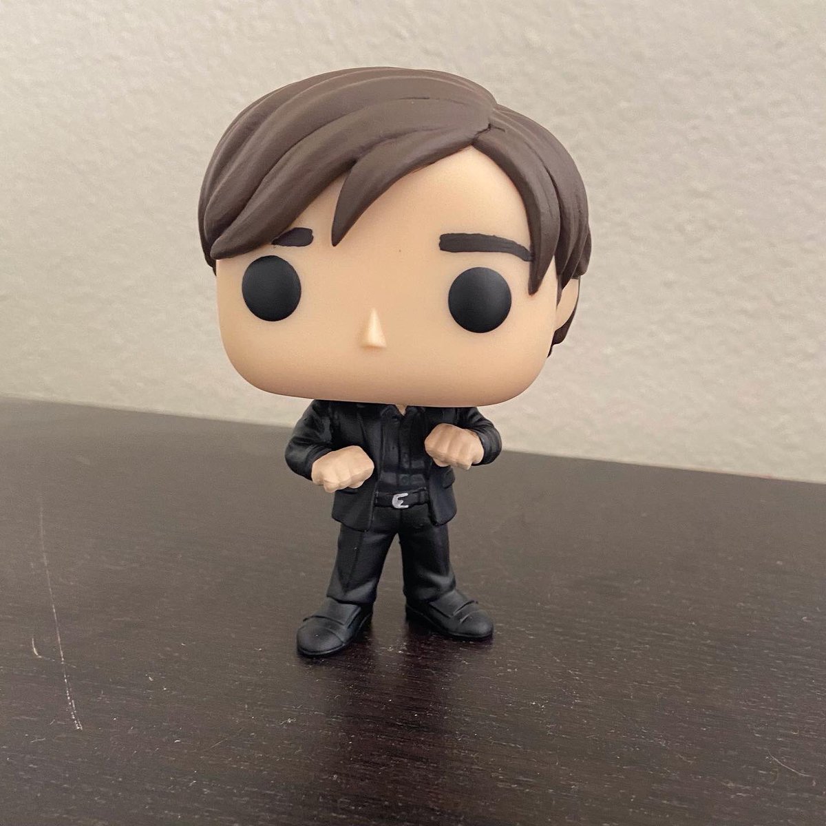 spasticcustoms's tweet photo. Walking through Target last month, I saw the Bruce Wayne Pop and I got the urge to do a Bully Maguire, or Bad Peter. The head size make for capturing the dance moves difficult but did what I could with some spare parts. #bullymaguire #badpeter #peterparker #spiderman https://t.co/GPnVQcNgyV