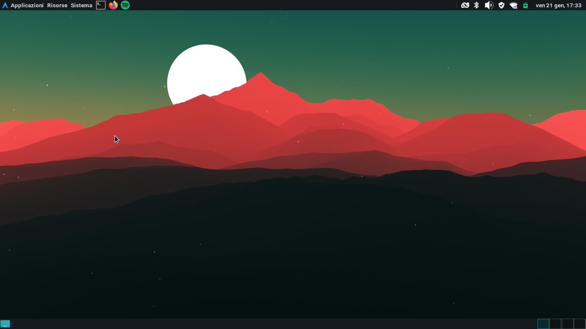 PinguimCriativo's tweet photo. Arch Linux + MATE
By: @tcomarchetti
Tema / Theme: Adapta-Eta
Ícones / Icons: Flat-Remyx-Cyan-Light
Shell: bash
Terminal: mate-terminal
•
Telegram: https://t.co/SyU4JRACjD
•
#Linux #FreeSoftware #OpenSource #SoftwareLivre #LinuxSetup #ArchLinux #MATEDesktop #LigaLinux https://t.co/QcFK0PhnKP