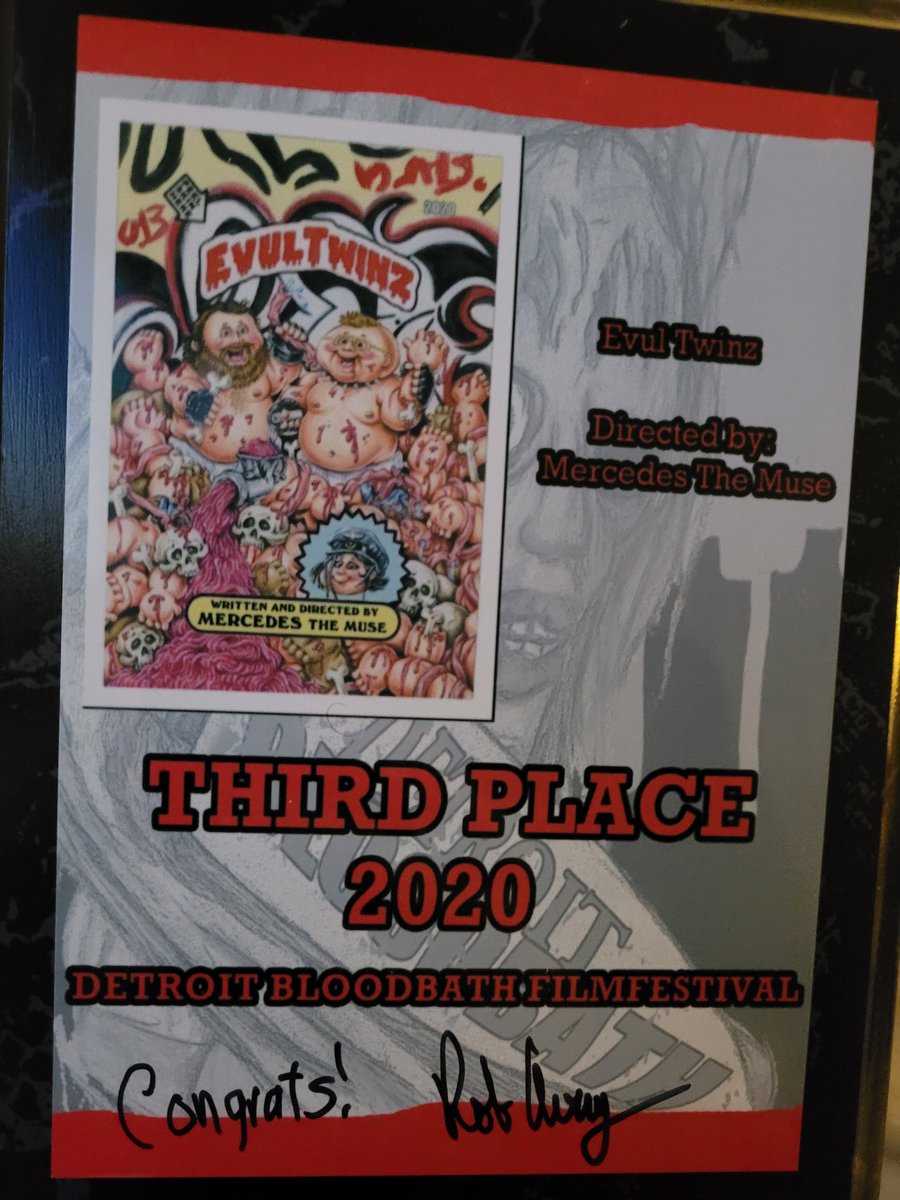 Screw an Oscar, I dedicate this award to my little bro Mario. Stream it on <a href="/TromaNOWApp/">𝐓𝐫𝐨𝐦𝐚 𝐍𝐎𝐖!</a> 
#evultwinz #troma
<a href="/lloydkaufman/">Lloyd Kaufman</a> <a href="/davidgrossgpk/">David Gross</a> <a href="/undergroundfron/">UNDERGROUND FRONT</a>