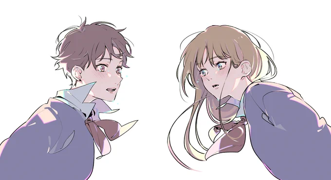 First time jumping into #PortfolioDay
Hello I'm Curry, started as an Illustrator, now turned comic artist. I draw mainly GL inspired works 👩‍❤️‍💋‍👩
Currently working on a (GL)comic named "Not So Shoujo Love Story" on webtoons which you can read the first season for free! 