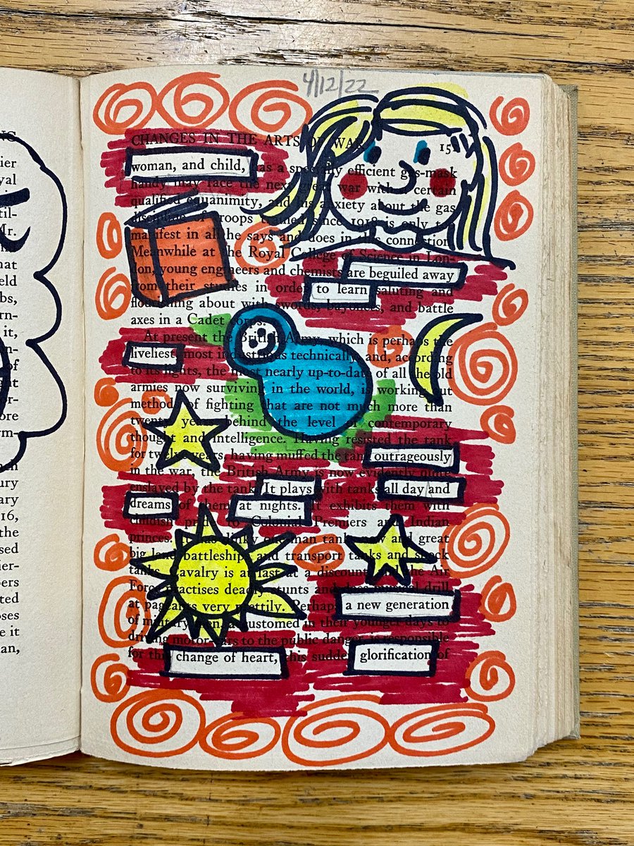 SMLionsLibrary's tweet photo. @SMLions students are you feeling #creative? The @SMLionsLibrary has everything you need to help you produce your own #Blackoutpoetry using #upcycled #books. Stop by and have some #fun! If you create a work you are proud of, let us know! #SMLionsLibrary #SMLionPride #SMLearns https://t.co/CB6aeOS0Qq