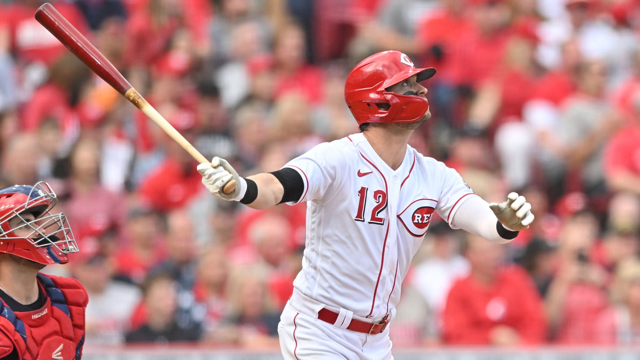 Barstool Cincinnati on Twitter "Naquin goes DEEP to dead center for