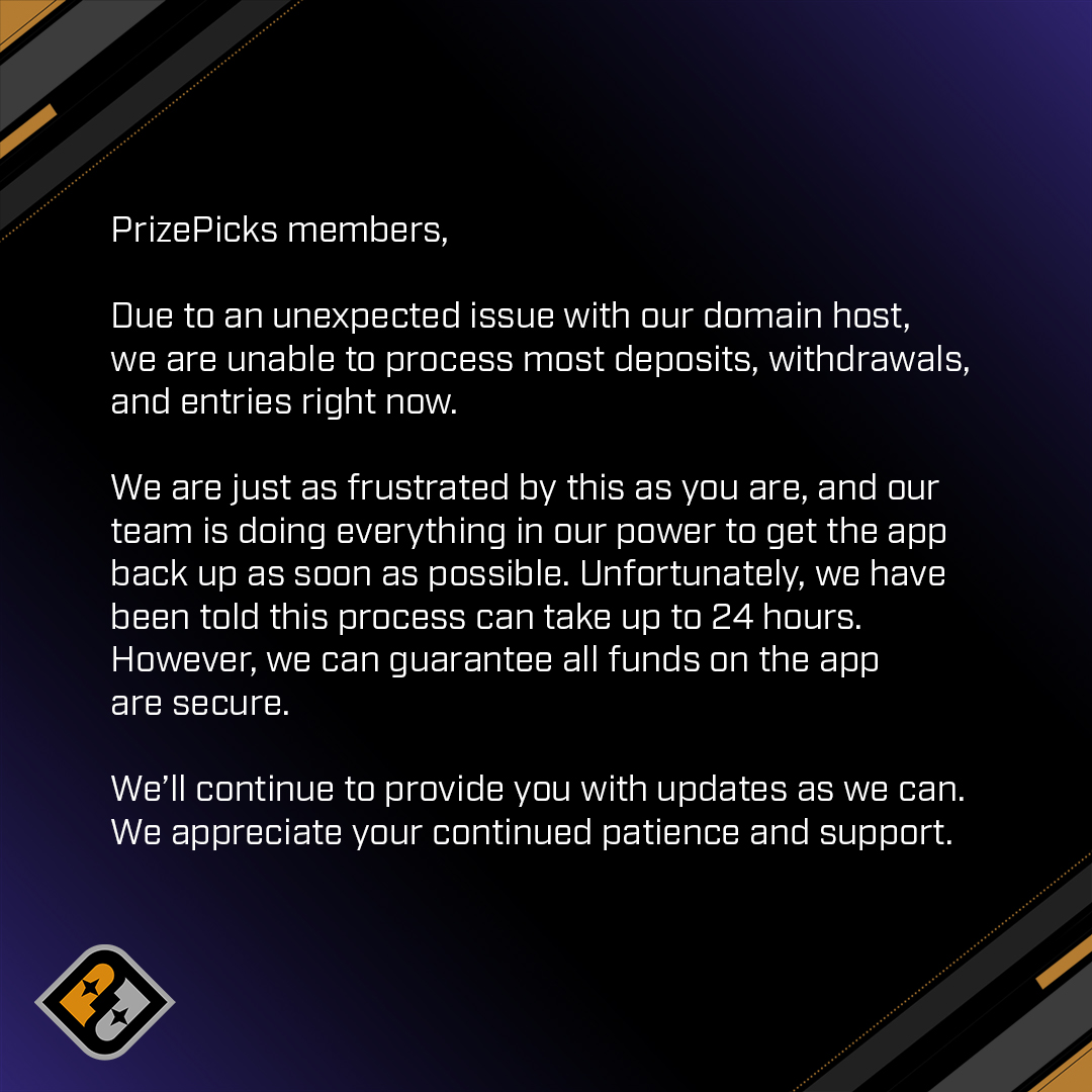 PrizePicks Support tweet media