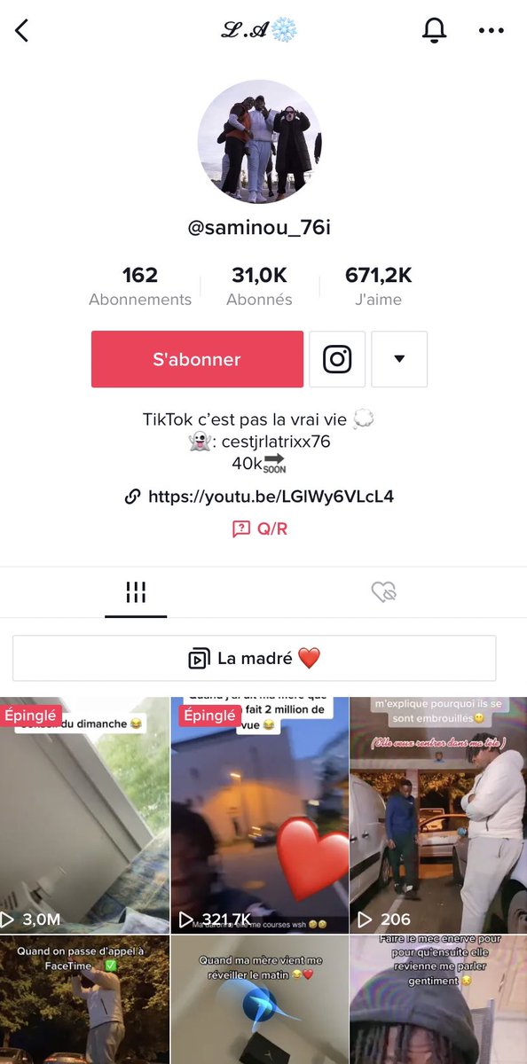 LE TIKTOK DE UN DES MECS