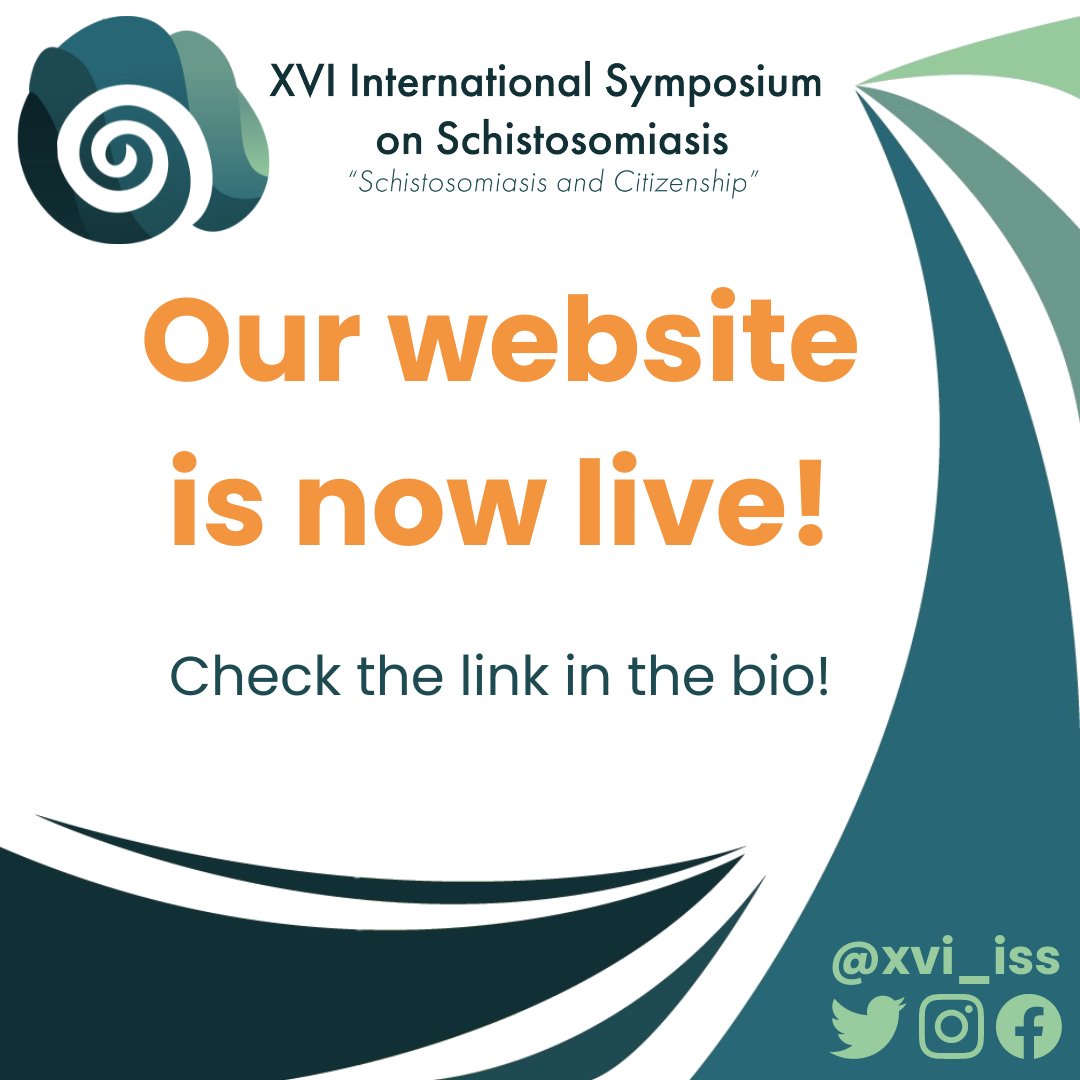 schistosymp24's tweet photo. Our website is now online with all the information about the symposium! Check out the list of confirmed speakers, which is constantly being updated!
#xvi_iss 

https://t.co/sCQbUPDcPP https://t.co/s6J2RUM7sK