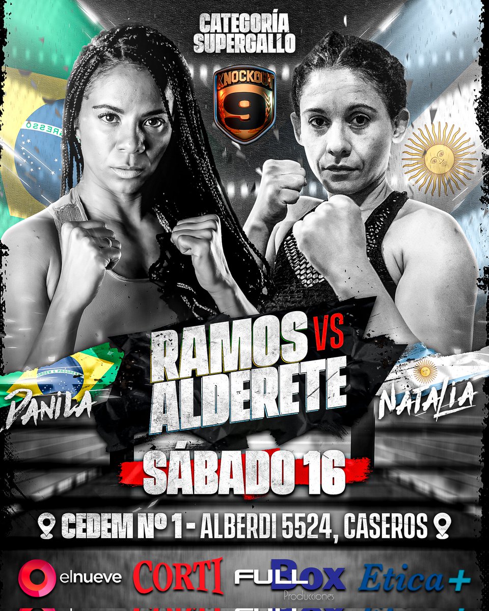 FullBox_Produc's tweet image. Se viene una nueva velada del mejor Boxeo Argentino #Boxeo #Femenino #boxing