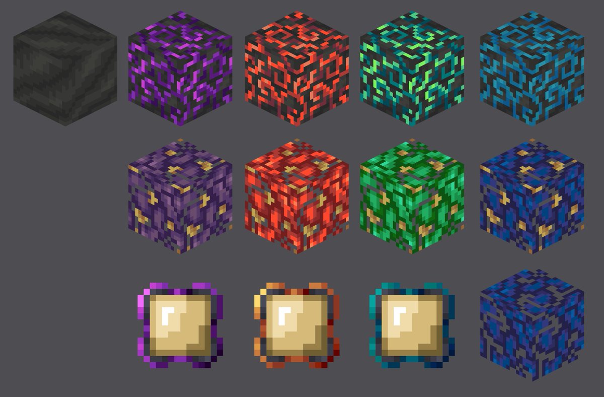 SeasonCookie1's tweet photo. Mod of the month, Ars Nouveau ( https://t.co/1nNT0J6JRW ) I've remade some textures from Ars Nouveau in my style for fun. #Minecraft #minecraftart #minecraftconceptart #minecraftmods https://t.co/FfjZtJmChx