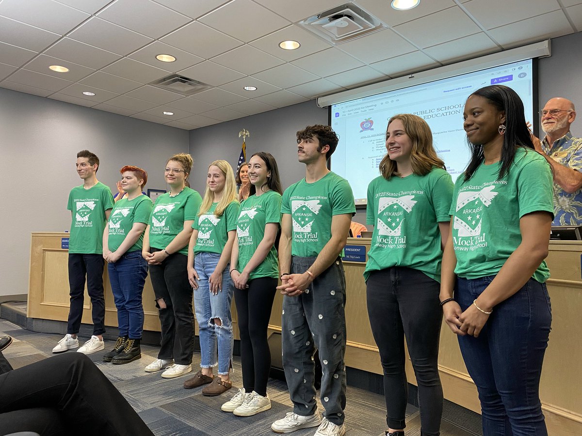 The CPSD school board honored the CHS Mock Trial Team at the April board meeting. This team had an undefeated season, then went on to win the State Championship! Very proud of these amazing students! #WeAreWampusCats