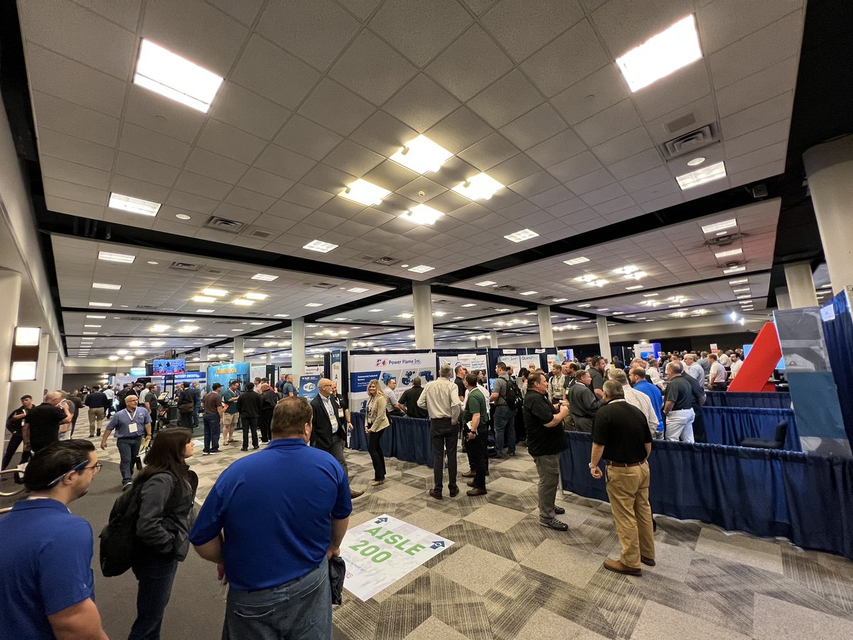 scottrlynch's tweet photo. First full day of #BOILER2022 in the books!  Game changer for the boiler industry. https://t.co/jHq3Xf6ZxZ