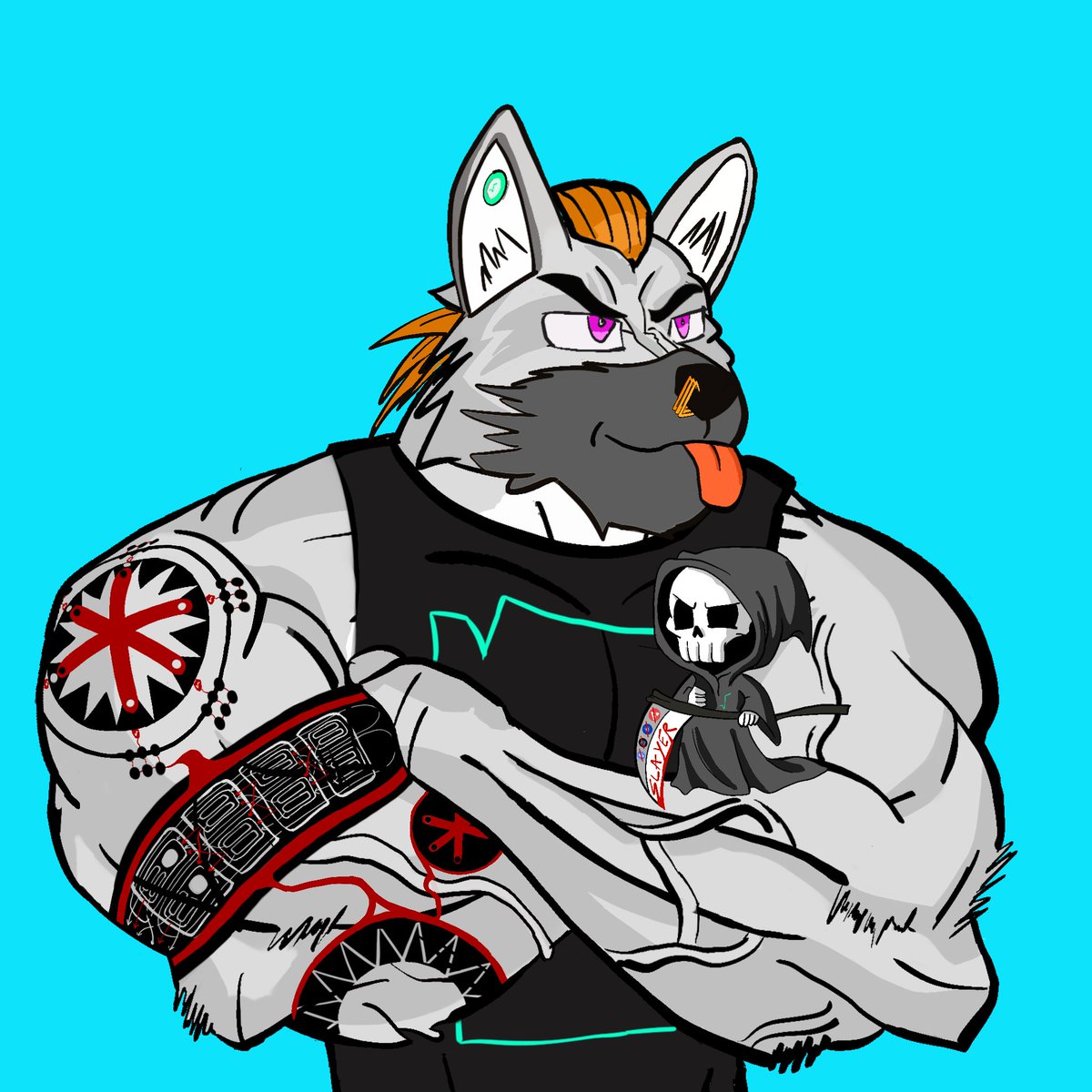 Roidboiz's tweet photo. Today a valuable addition joins the Roidboiz' mascot traits. @radixdlt's very own #ProjectSlayer
#Radix #Cerberus $XRD $DGC
#AVAX #Sol #ADA #ETH https://t.co/aCELlrxqfS