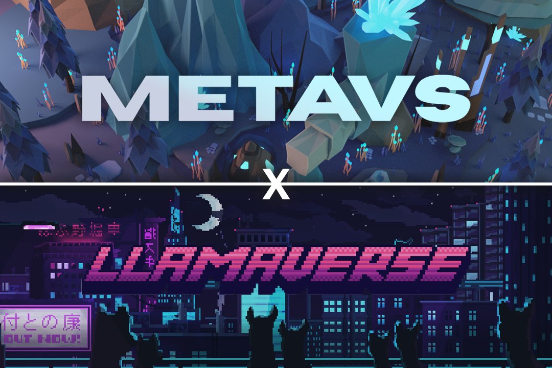 Llamaverse_'s tweet photo. 🤝 @MetaVS_ x @Llamaverse_ 🤝

We are entering into a long-term partnership!

🌎 Llamaverse will be integrated into MetaVS, our holders will be able to access our exclusive land plot where they can play games, hang out and play as their NFTs! 

⚡ More to come! https://t.co/HSyDbWlEYC