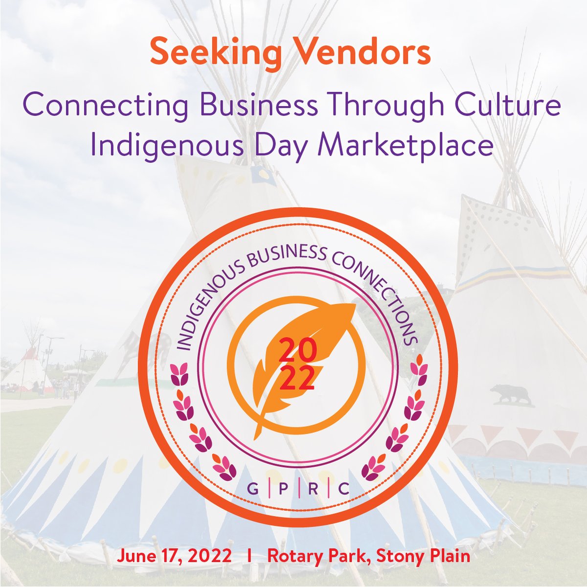 Our 2nd Annual Indigenous Business Connections Day Event is looking for vendors for the Marketplace portion of the event. If you own or know of an Indigenous owned business that would like to participate please reach out to Dani Rowe at drowe@gprchamber.ca