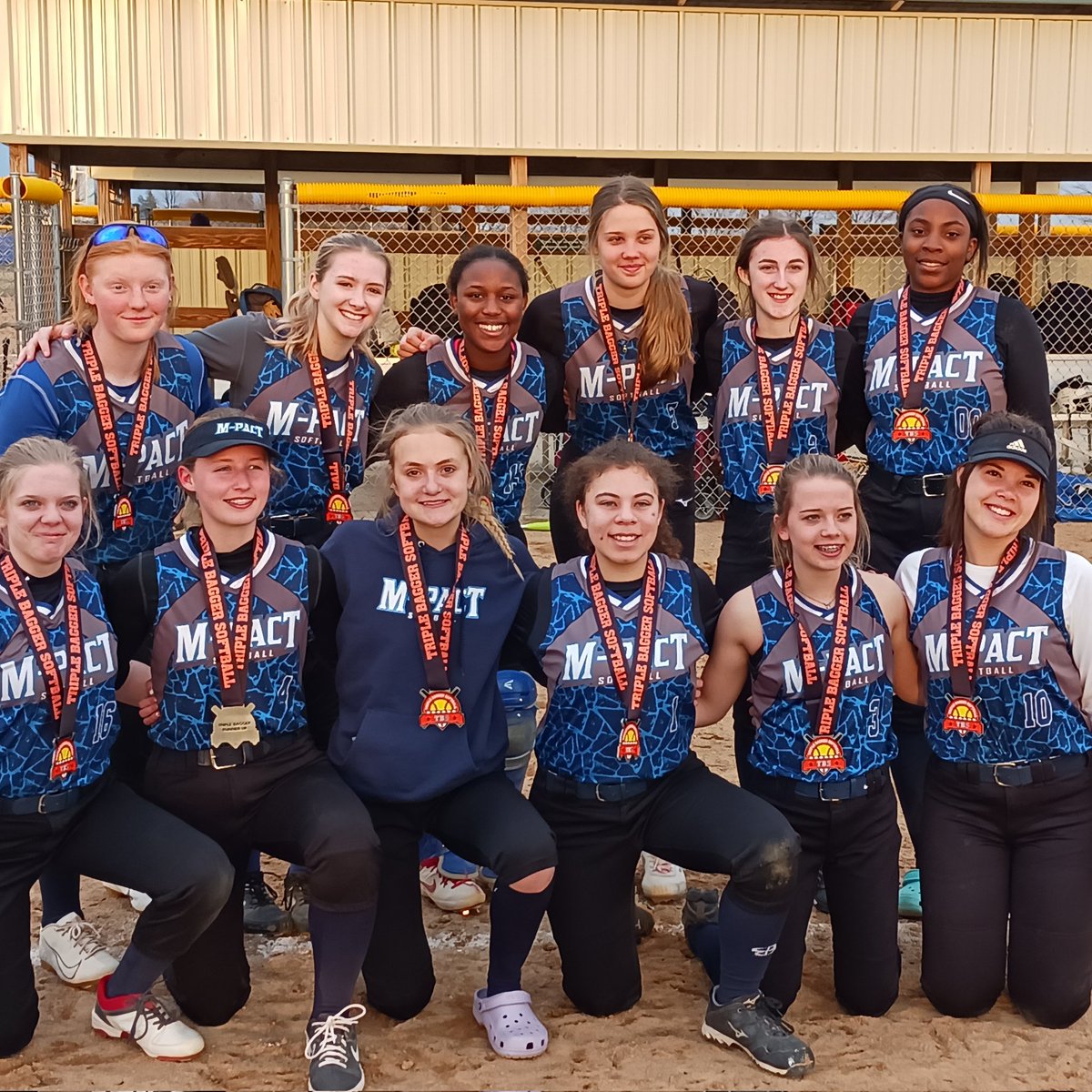 MpactSoftball's tweet photo. Tòok second place at first tournament.  Good jobs girls, great start https://t.co/vHGtznOGHl