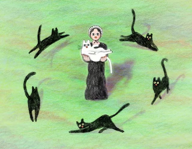 doris_liouu's tweet photo. Hi #PortfolioDay ! I’m an editorial illustrator, but most of my work is just me trying to find as many excuses as I can to fit cat or dog into my drawings! https://t.co/D3tLWOcpd2