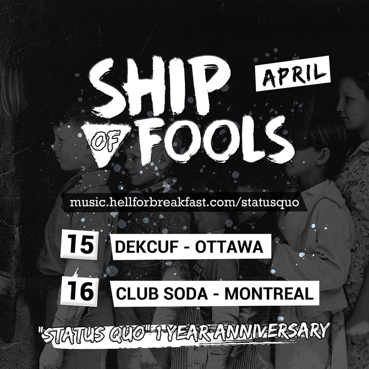 Two great nights in two great cities. Can’t wait to see you Ottawa &amp; Montreal.