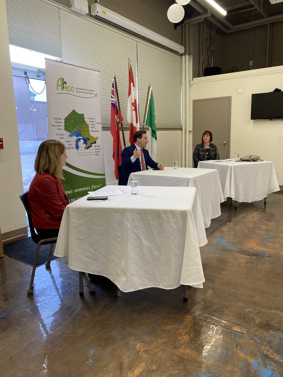 marcomendicino's tweet photo. Thunder Bay is home to many Francophone orgs, and I had the opportunity to meet with some of them today including the @Franco_N_O. Thank you for organizing this visit, glad to hear directly from these orgs about the issues facing the community in Thunder Bay &amp; Northern Ontario. https://t.co/mflRq0KMbC