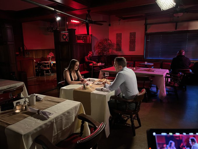 And for my next trick I will turn a Mexican restaurant into an Italian bistro with a French name... #moviemagic<a href="/tag/moviemagic"class="tags"><span>#moviemagic</span></a><a href="/tag/setdesign"class="tags"><span>#setdesign</span></a>
