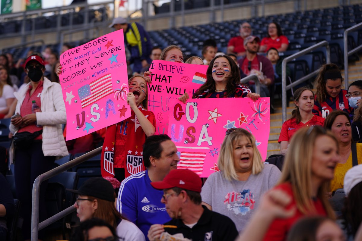 USWNT's tweet image. You guys never disappoint.