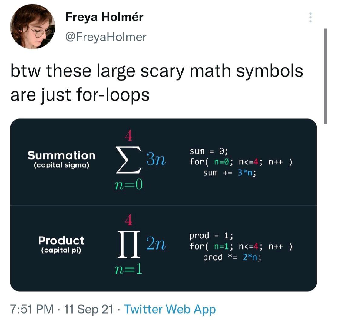 PR0GRAMMERHUM0R's tweet image. Don't be scared.. Math and Computing are friends.. reddit.com/r/programmerhu…