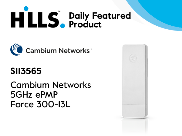Cambium Networks ePMP™ Force 300-13L is an affordable subscriber module suited for short range and price sensitive deployments and provides throughput of up to 400 Mbps with bi-directional traffic of user data.

Visit hills.com.au/p/information_…

<a href="/CambiumNetworks/">Cambium Networks</a> #youcanrelyonhills