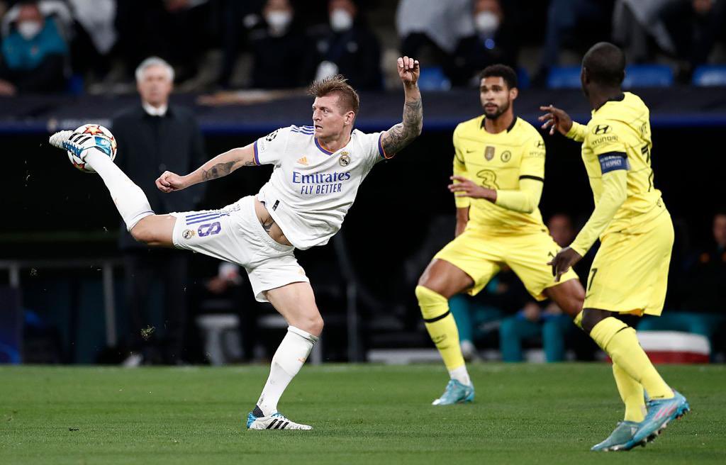 ToniKroos's tweet photo. Top 4 in Europe✅ https://t.co/btJ5VOl1nW