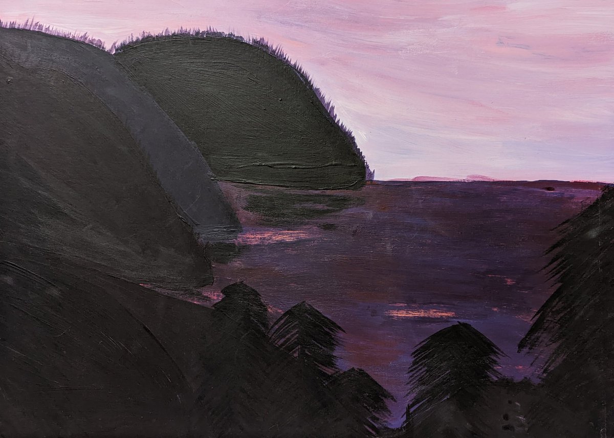 mrspclass's tweet photo. 7s Canadian landscapes - showing their understanding of analogous colours, value and perspective. @legacyYRDSB @YRDSBArts https://t.co/ayv7l0Xrpz