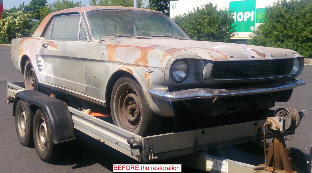 UltimativCars's tweet photo. Explaining "Restoration", "Continuation" & "Restomod":
#RESTORATION:
puts a used vehicle in its original shape.
#CONTINUATION:
producing a former model in the same way like in the past w/ light improvements.
#RESTOMOD
restoring a vehicle w/ the engineering knowledge of today. https://t.co/oz7OhLlDUc