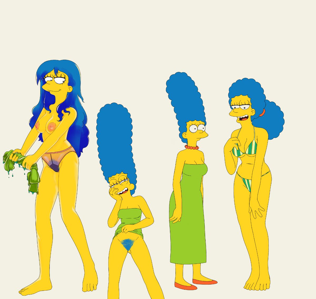 Marge Simpson.