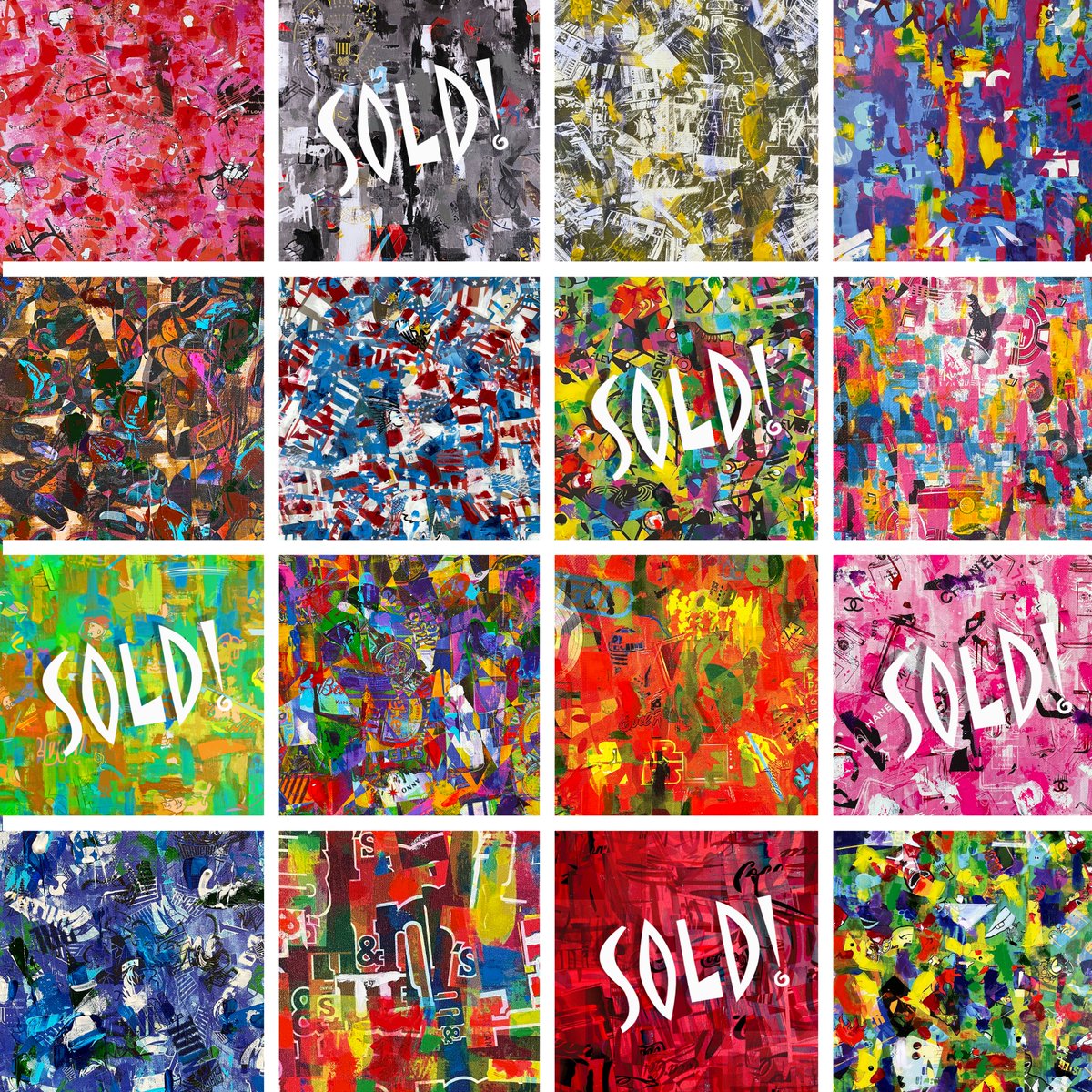 A little update on my SOLD pieces of #NFTart. 1/4 of the collection is already gone!! 

If your favorite piece is still available you know what to do.... opensea.io/collection/bro… AND included with every purchase is a signed &amp; numbered limited edition print! ☮️❤️🎨

#FOMO #popart