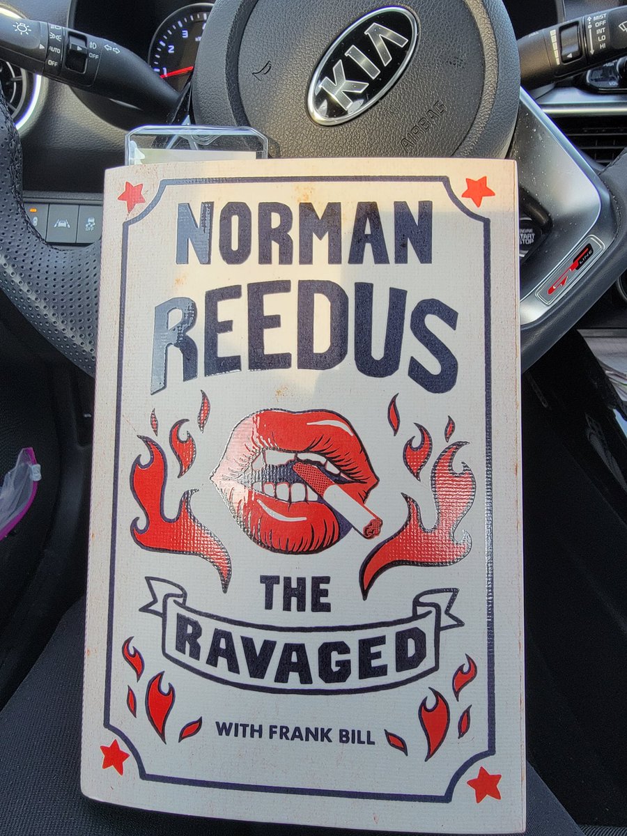 My lunchtime read. Awesome book!! Thanks Norman for giving us another small piece of your talents. It is so much appreciated.  Love you ❤️ <a href="/wwwbigbaldhead/">norman reedus</a>