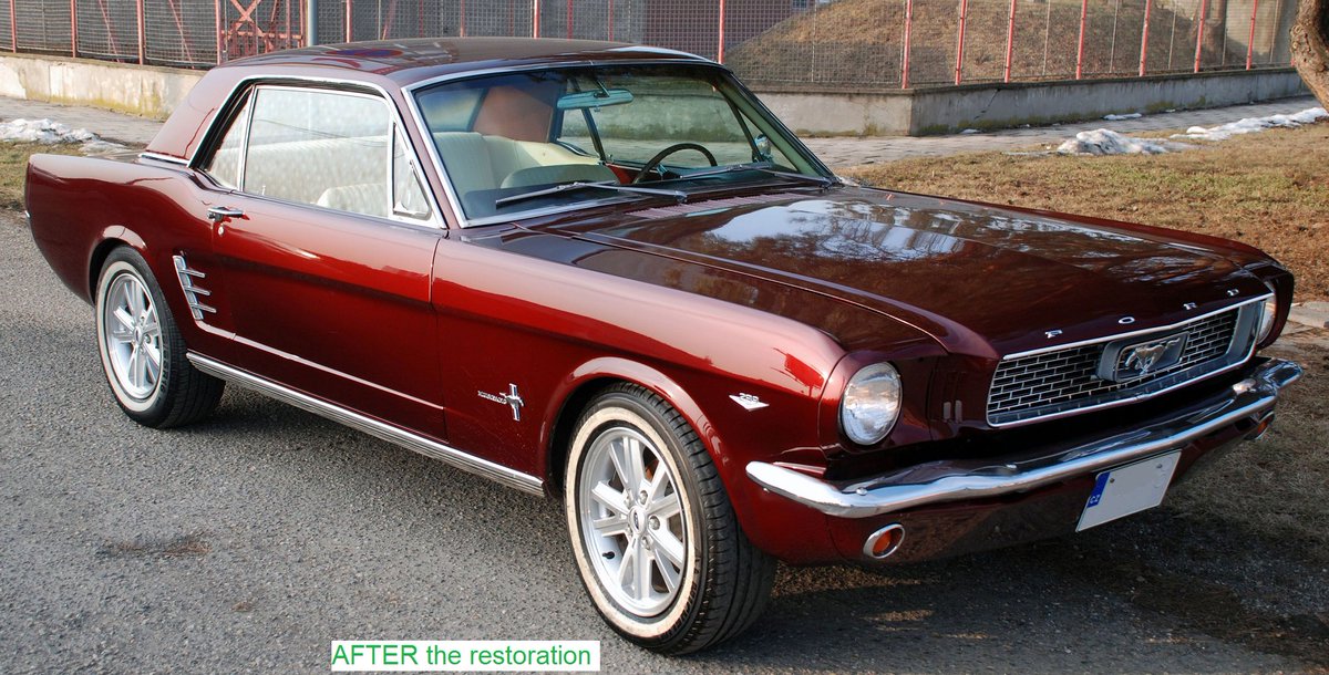 UltimativCars's tweet photo. Explaining "Restoration", "Continuation" & "Restomod":
#RESTORATION:
puts a used vehicle in its original shape.
#CONTINUATION:
producing a former model in the same way like in the past w/ light improvements.
#RESTOMOD
restoring a vehicle w/ the engineering knowledge of today. https://t.co/oz7OhLlDUc