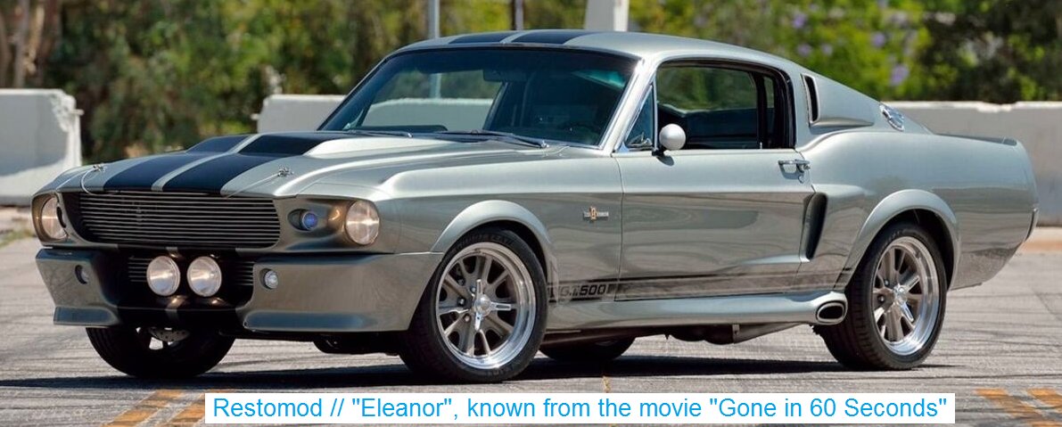UltimativCars's tweet photo. Explaining "Restoration", "Continuation" & "Restomod":
#RESTORATION:
puts a used vehicle in its original shape.
#CONTINUATION:
producing a former model in the same way like in the past w/ light improvements.
#RESTOMOD
restoring a vehicle w/ the engineering knowledge of today. https://t.co/oz7OhLlDUc