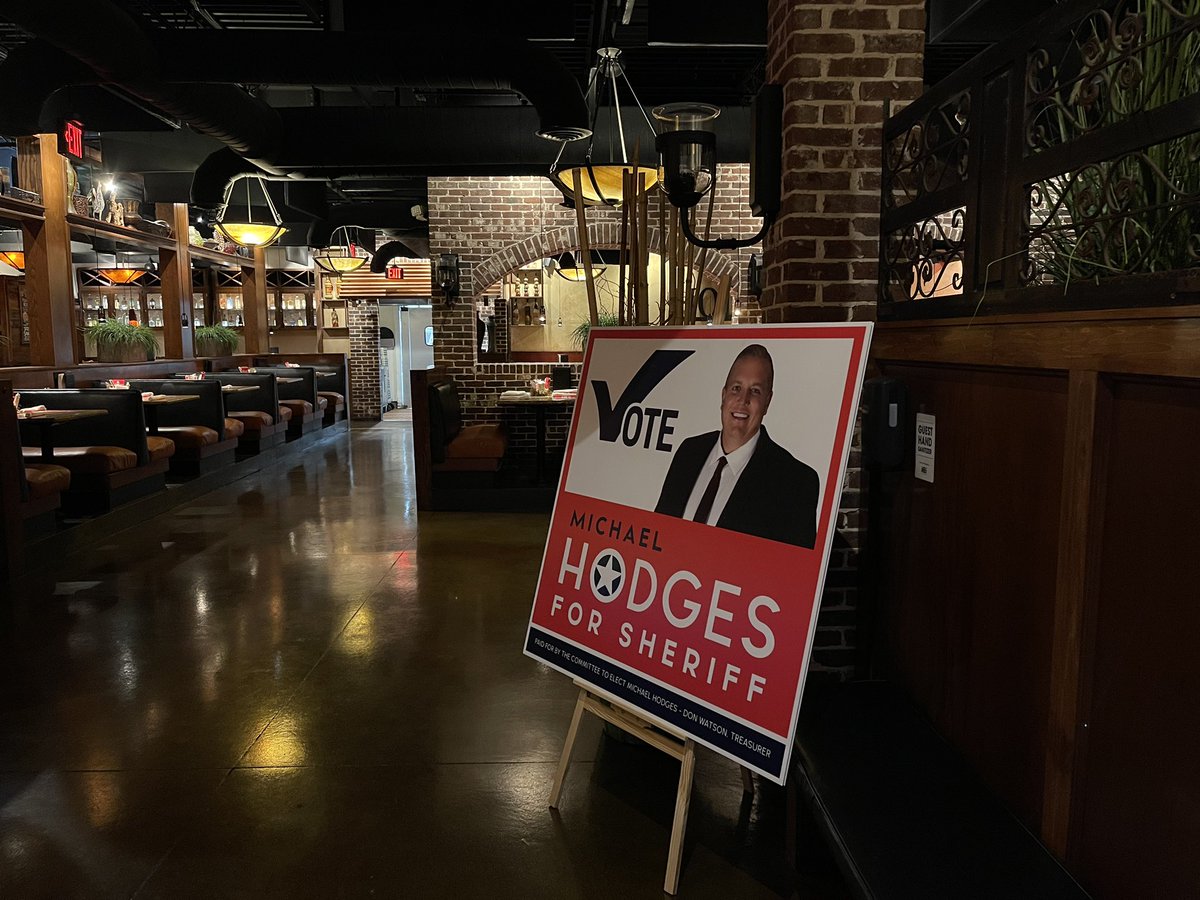 Hodges_Sheriff's tweet photo. Thank you to everyone that took time out of their day to stop by our Meet &amp; Greet Breakfast this morning at Holston’s Kitchen! A special thanks to Kirby Smith and the entire staff at Holston’s for their phenomenal service and hospitality. https://t.co/YWe1bHO4lg