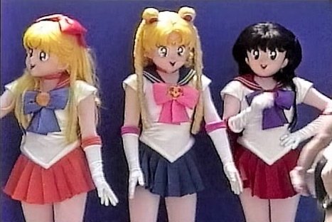 Twitter এ ティセラ セーラームーン放送当時に使われたキャラクターショーの着ぐるみ いくらなんでも怖すぎる T Co 5rto8lnb6s ট ইট র