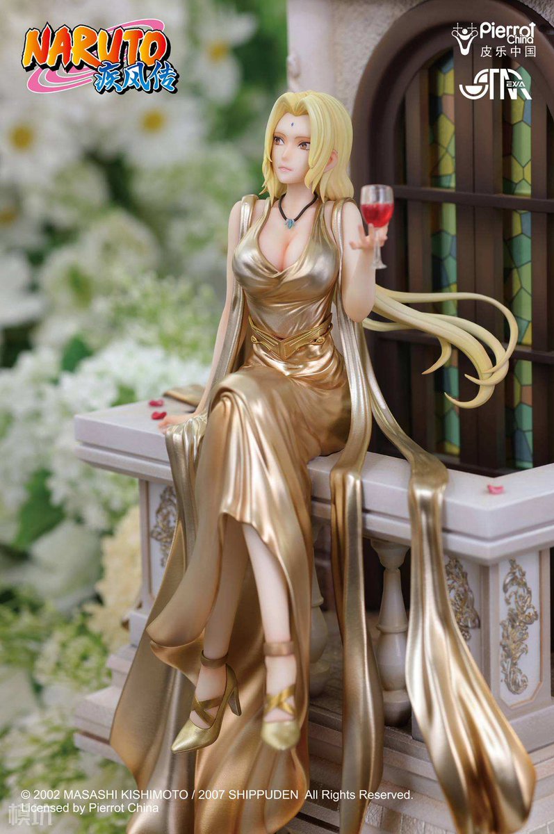 ElMundoShiro's tweet photo. La empresa #STAREXVASTUDIO anunció el lanzamiento de una #Figura a escala 1/7 basada en el personaje #Tsunade de la franquicia "Naruto Shippuden" para el 3er-4to Cuatrimestre del 2022. Tendrá una altura de 400 mm y un precio de 2,880 yuanes (450 dólares). #NARUTO #NarutoShippuden https://t.co/y8OfgQunEK