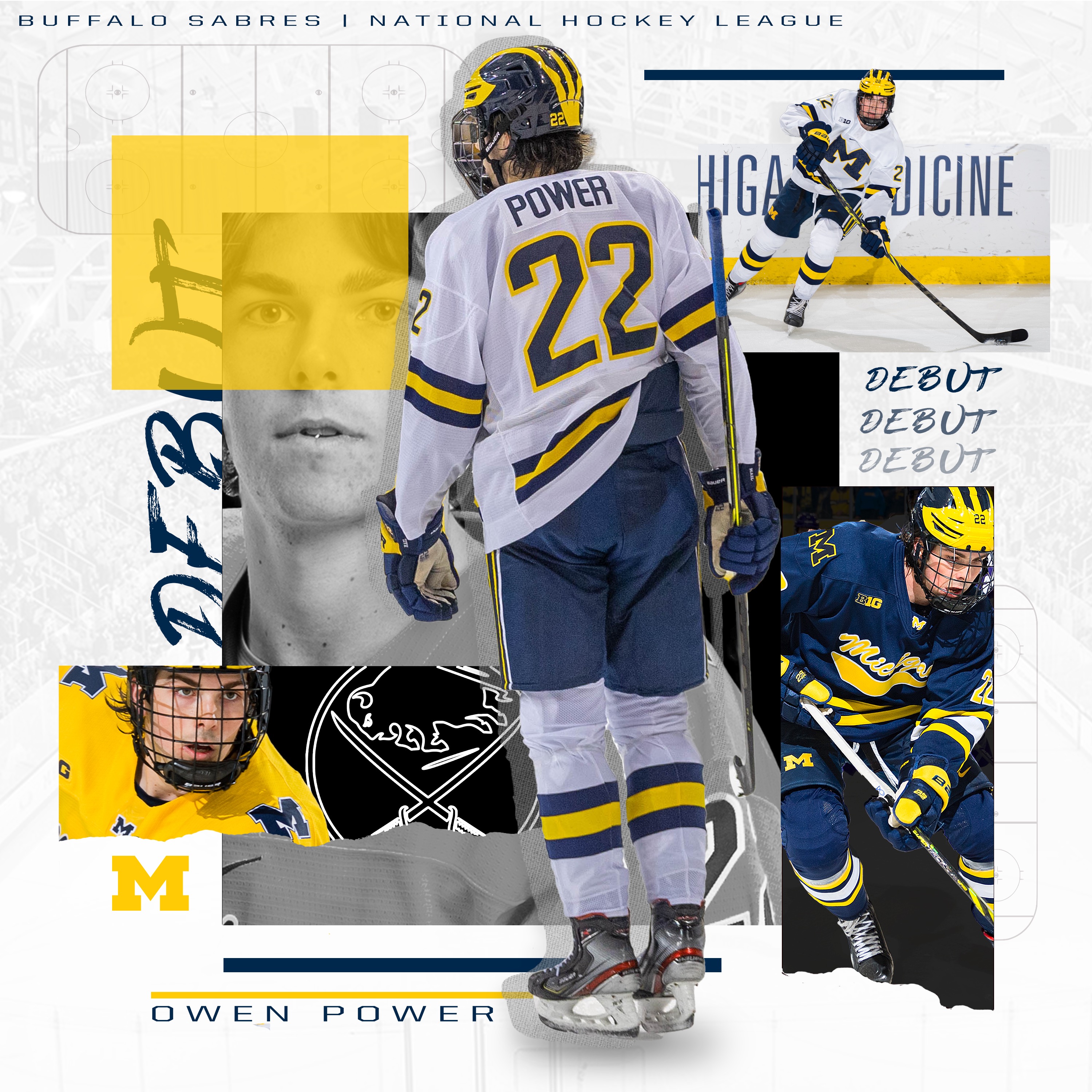 Michigan Hockey on X: Congratulations Owen Power on being named to the  @HockeyCanada National Junior Team selection camp! @owenpower22