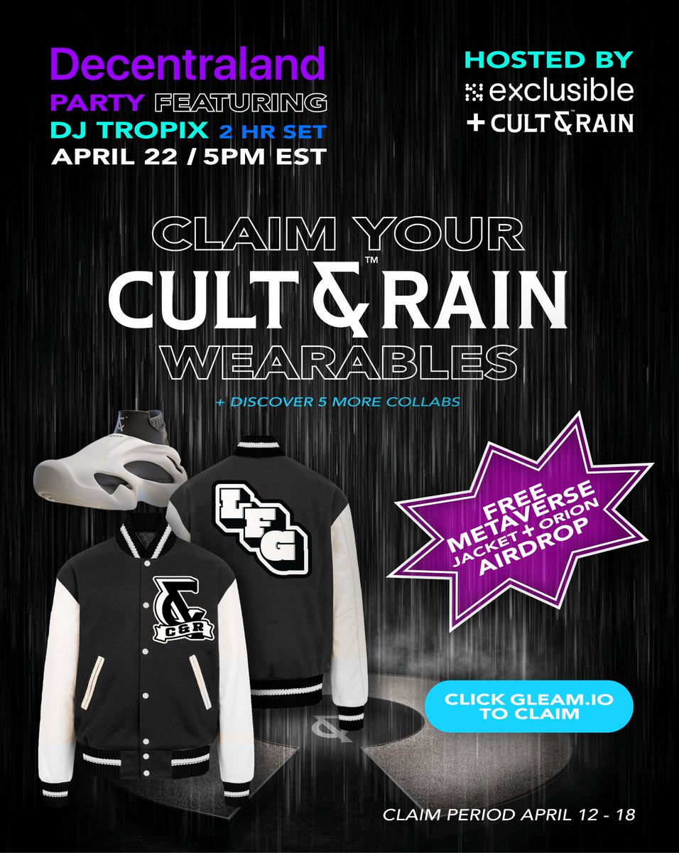 Cult & Rain tweet media