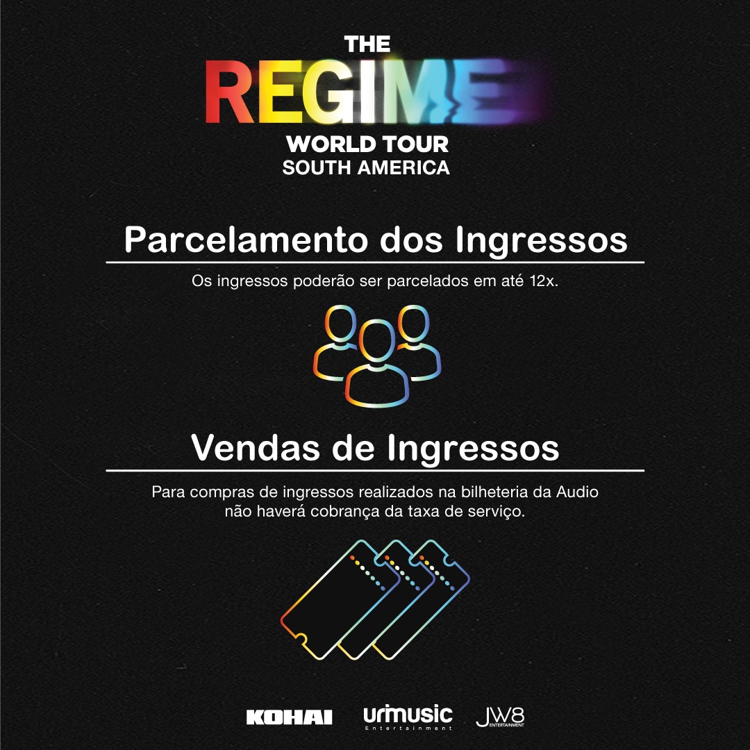 jw8ent's tweet photo. Lembrando que as vendas começam no dia 15/04 às 14h através dos canais de vendas da Ticket360 ou na bilheteria da Audio. https://t.co/t2nHeDDvF3