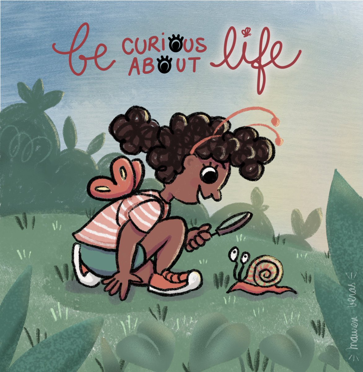 mauren's tweet photo. #portfolioday Hey!  My name is Mauren Veras, I am an author, illustrator and cartoonist.  I am a mother of two, I love nature and I love to show my vision of life to the little ones with good #childrensbooks https://t.co/fTQLHXgkQN