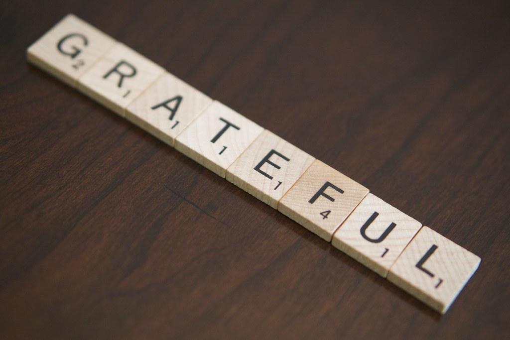 I'm grateful for the life I have while pursuing the life I desire.