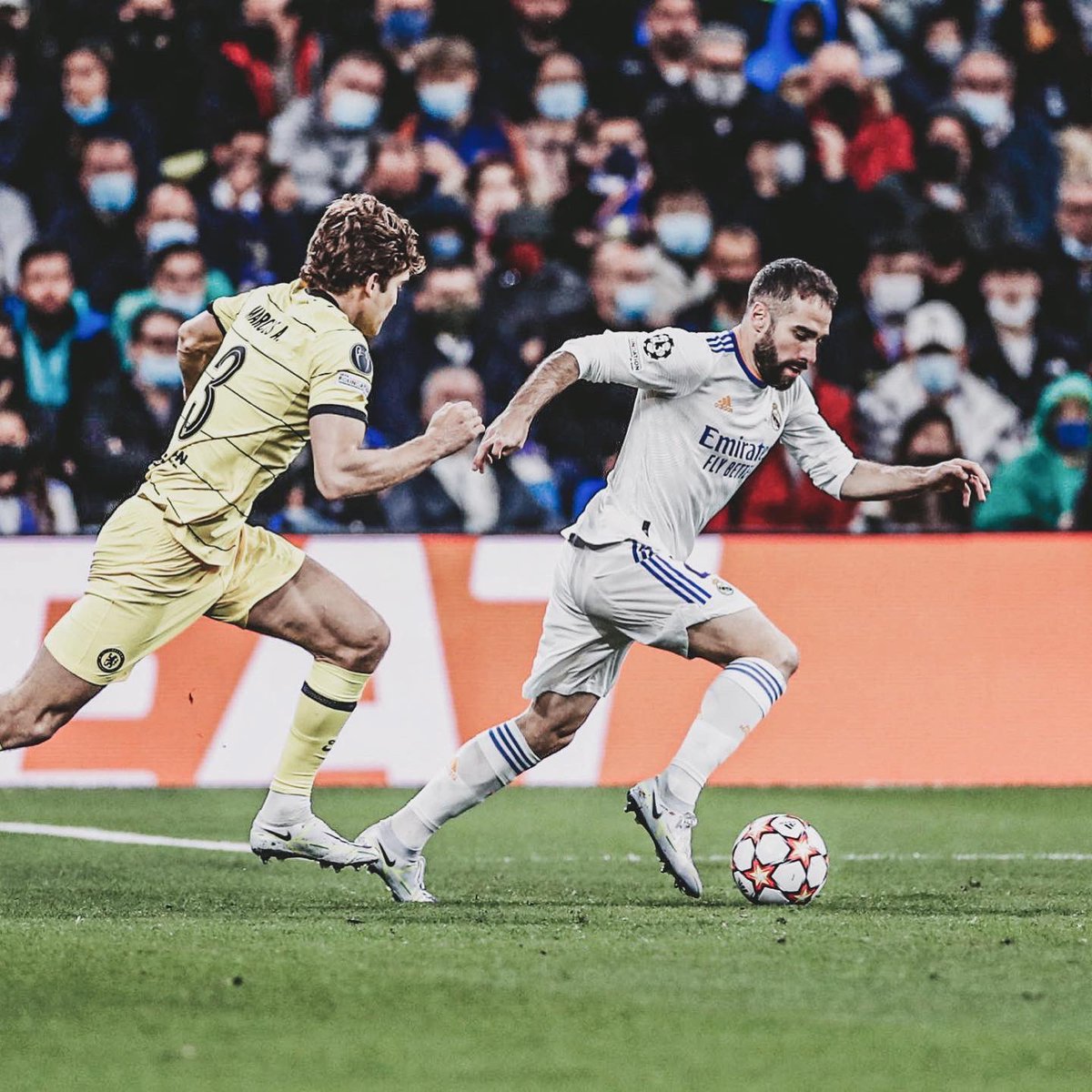 DaniCarvajal92's tweet photo. Never give up ⚔️ ¡Hala Madrid! 🤍 https://t.co/vyaN22R5Dc