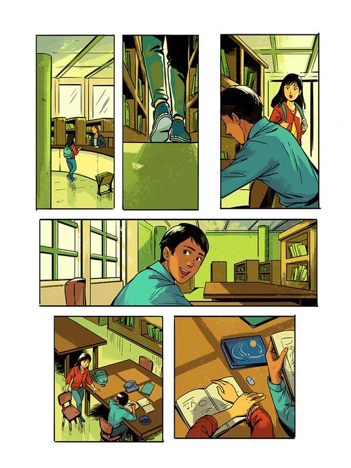 Hi #PortfolioDay !
I'm Felia and I'm a comic artist and illustrator. I worked on Dragon Prince OGN2 Bloodmoon Huntress (out this summer) and I'm always interested in more MG, YA, sequential/comic work ✨
feehime@gmail.com
https://t.co/DmsFjYvDBM