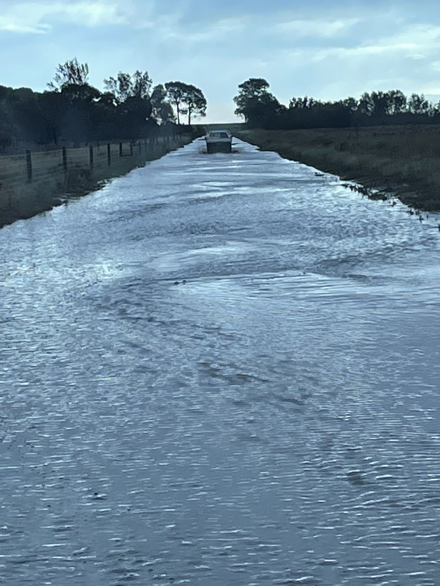 146mm yesterday and 12 hrs later water is still running into our farm