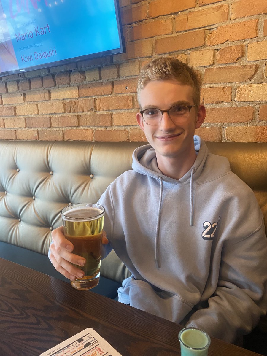 JGC789's tweet photo. Apparently Kale and his cousins decided a quick one after school was in order before the Dome beers.  You can vote now too but that doesn’t seem to be happening as fast. https://t.co/fprJhtsMuS