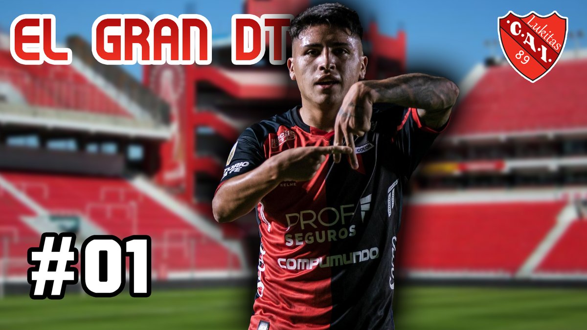 Lukitascai89's tweet photo. Primer Episodio ya disponible !!!

#ElGranDT #FIFA22 #CAIndependiente
#ModoCarrera #TodoRojo #PS4 #PS5 #PC

▶️ https://t.co/f2Mt93sbVi ◀️ https://t.co/H14W0JGk9c