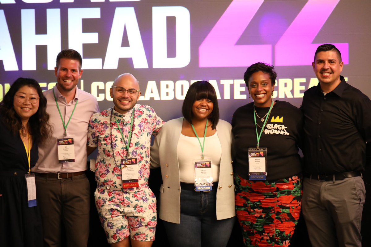 gregorycendana's tweet photo. Loved having a mini @USStudents reunion at #RoadAhead22, my heart is full &amp; feels much more at ease as I re-emerge to larger in person gatherings. 💜 @jennpae @NowItsUpToUs @CarmenBerkley @MsPeoples @jessie4CO 

📸: @saint_CHuBBZ https://t.co/xTYtpwKCsz
