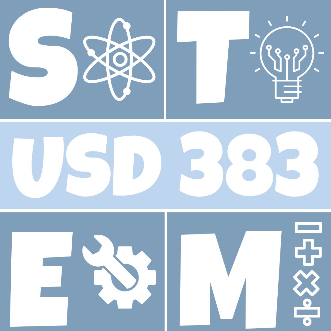 usd383's tweet photo. There are still spots open for students currently in grades 5-8 for the Summer STEM Institute! You can look through class descriptions and find the registration link at https://t.co/95RBHrFSAk https://t.co/oMOyxljRDn