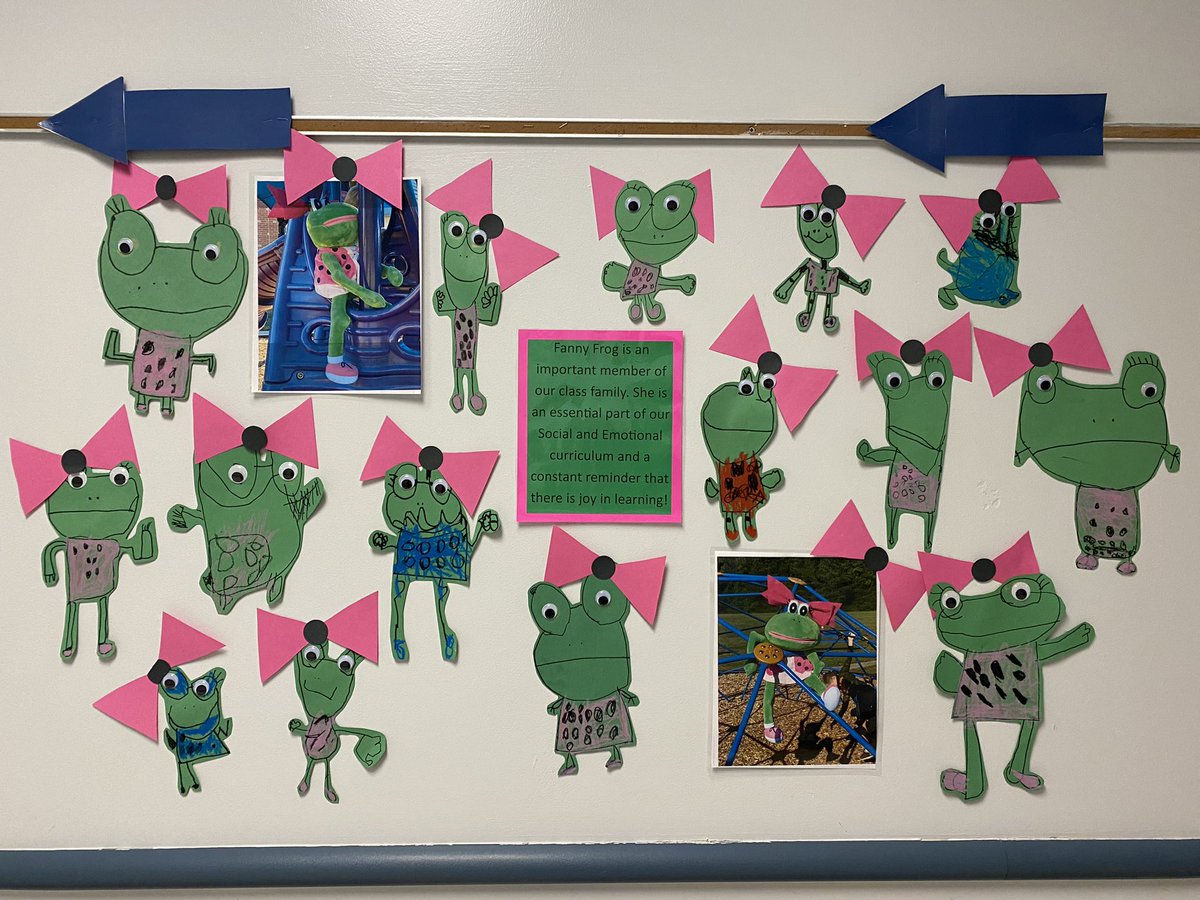 Walking the halls this morning and found this outside of one of the PreK classrooms. The teachers of our littlest Hawks are doing it right! Not to mention—how cute are these?!