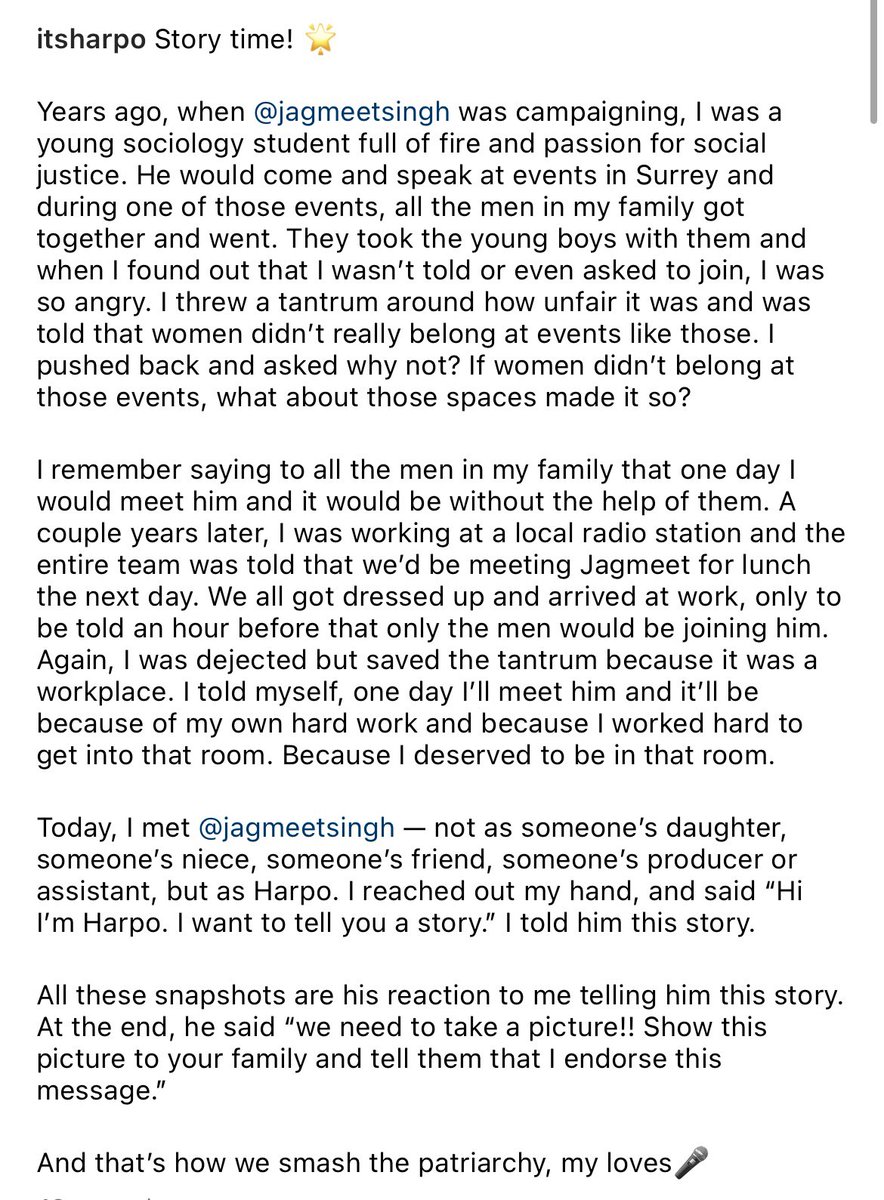 harpokm's tweet photo. Story time 🌟 @theJagmeetSingh https://t.co/HofBSkZBOk
