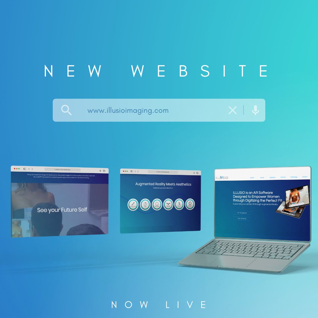IllusioImaging's tweet photo. Our NEW and IMPROVED website is up! 💻

With Illusio technology continuing to expand and shift, it was time for an update. With all the new exciting things coming to ILLUSIO, we've been looking forward to revamping our website to prepare! 
Click to see!
https://t.co/Wy8tfJTTcU https://t.co/6zACu1lc0o